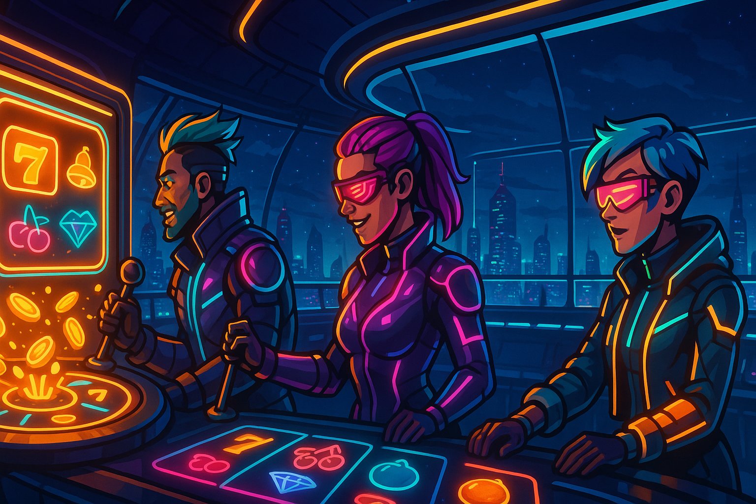 Dealer interaction and game interface